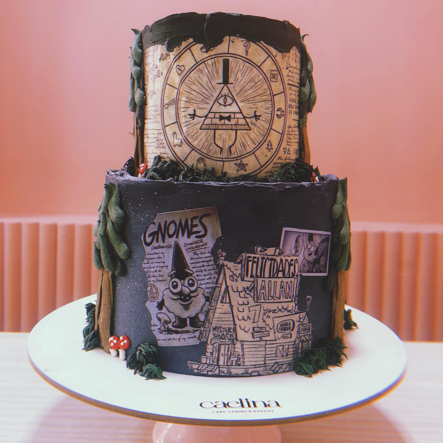 Gravity Falls Cake